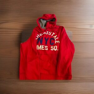 Aesopostale Red NYC Times Sq. Sweatshirt XL